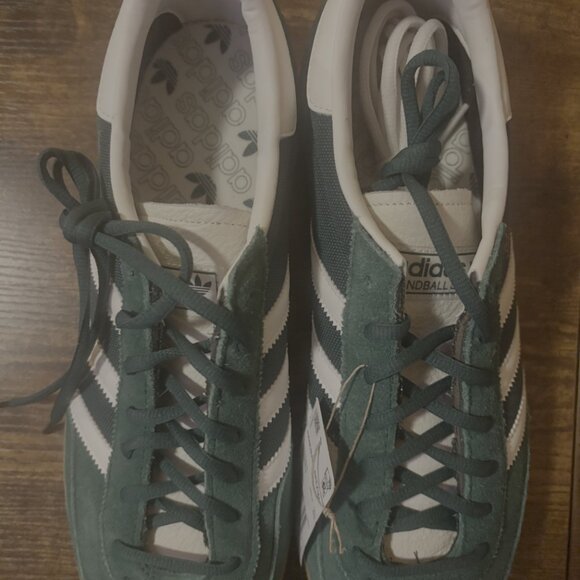 Adidas Handball Spezial Green White Gum Sneakers Men’s 13 JH5438 NWT - Picture 2 of 8
